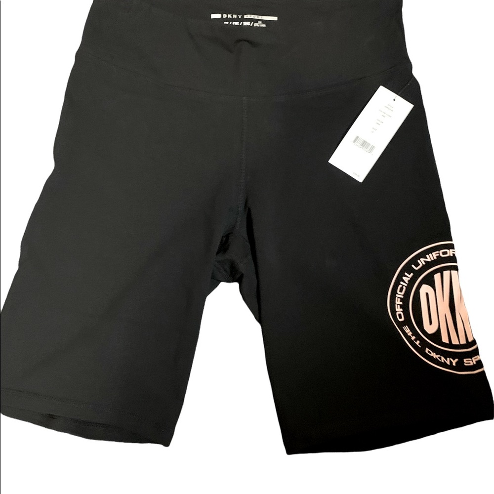 DKNY NWT BLACK WORKOUT SHORTS